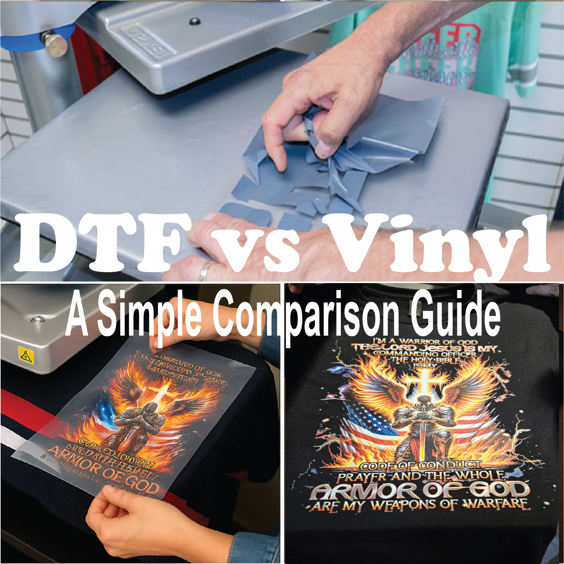 DTF vs Vinyl Printing | Simple Comparison Guide – effectiveadvertisingaz