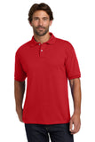 Hanes EcoSmart - 5.2-Ounce Jersey Knit Sport Shirt. 054X
