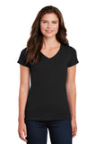 Gildan Women's Heavy Cotton 100% Cotton V-Neck T-Shirt. 5V00L