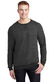 Jerzees  Snow Heather French Terry Raglan Crew 91M