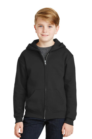 Jerzees - Youth NuBlend Full-Zip Hooded Sweatshirt.  993B