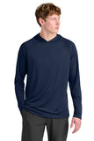 A4 Cooling Performance Long Sleeve Hooded Tee A4N3409