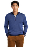 Brooks Brothers? Washable Merino Birdseye 1/4-Zip Sweater BB18412