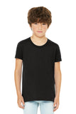 BELLA+CANVAS? Youth Heather CVC Tee BC3001YCVC