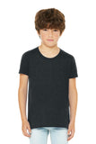BELLA+CANVAS? Youth Heather CVC Tee BC3001YCVC