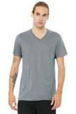 BELLA+CANVAS? Unisex Heather CVC V-Neck Tee BC3005CVC