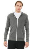 BELLA+CANVAS ? Unisex Triblend Full-Zip Lightweight Hoodie. BC3939