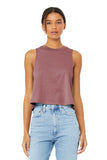 BELLA+CANVAS ? Women's Racerback Cropped Tank. BC6682