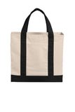 Port Authority? Cotton Canvas Two-Tone Tote BG429