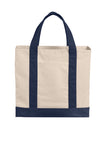 Port Authority? Cotton Canvas Two-Tone Tote BG429