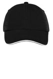 Port Authority? Sandwich Bill Cap with Striped Closure.  C830