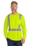 CornerStone ? ANSI 107 Class 2 Mesh Long Sleeve Tee. CS201
