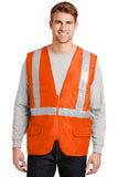 CornerStone? - ANSI 107 Class 2 Mesh Back Safety Vest. CSV405