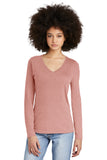 District? Women's Perfect Tri? Long Sleeve V-Neck Tee DT135