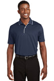 Sport-Tek? Dri-Mesh? Polo with Tipped Collar and Piping.  K467