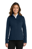 Port Authority ? Women's Grid Fleece Jacket. L239