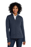 Port Authority? Women's Slub Fleece Full-Zip Jacket. L293