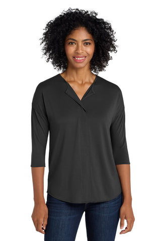 Port Authority? Women's Concept 3/4-Sleeve Soft Split Neck Top. LK5433