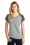 New Era ? Women's Heritage Blend Varsity Tee. LNEA107