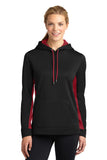 Sport-Tek? Women's Sport-Wick? Fleece Colorblock Hooded Pullover. LST235