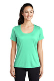 Sport-Tek ? Women's Posi-UV? Pro Scoop Neck Tee. LST420