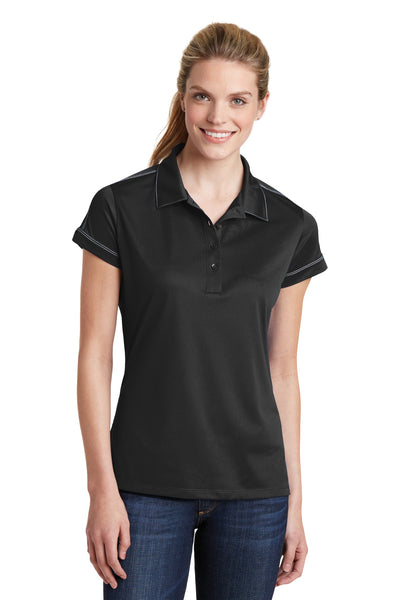 Sport-Tek? Women's Contrast Stitch Micropique Sport-Wick? Polo. LST659