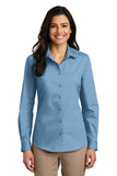 Port Authority? Women's Long Sleeve Carefree Poplin Shirt. LW100