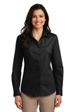 Port Authority? Women's Long Sleeve Carefree Poplin Shirt. LW100