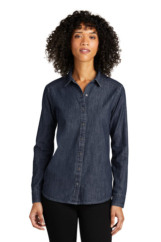 Port Authority? Women's Long Sleeve Perfect Denim Shirt LW676