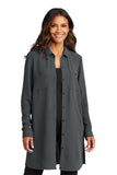 Port Authority? Women's Textured Crepe Long Tunic LW715