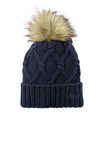 New Era? Faux Fur Pom Beanie NE911