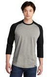 New Era ? Heritage Blend 3/4-Sleeve Baseball Raglan Tee. NEA104
