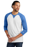 New Era ? Sueded Cotton Blend 3/4-Sleeve Baseball Raglan Tee. NEA121