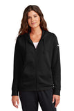 Nike Women's Club Fleece Sleeve Swoosh Full-Zip Hoodie NKFD9890