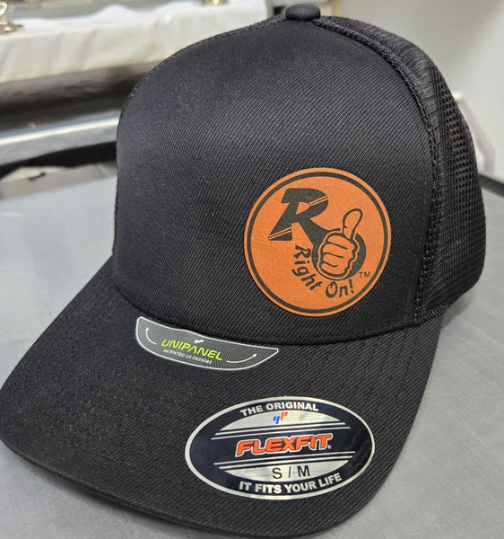 Right On! Black & Gray/Black Trucker Hat